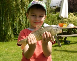 Harry's First Catch