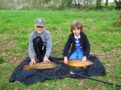 Easter weekend fishing on Mallard Lake